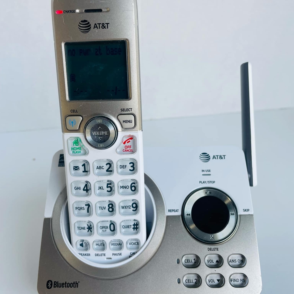 AT&T DL72219 Cordless Handset w/Answering Machine - Tested!